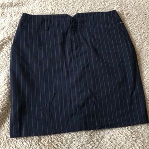Tommy Hilfiger navy pencil skirt